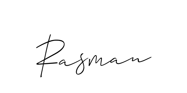 if you are searching for the best signature style for your name Rasman. so please give up your signature search. here we have designed multiple signature styles  using Allison_Script. Rasman signature style 2 images and pictures png