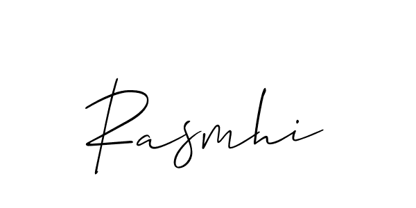 It looks lik you need a new signature style for name Rasmhi. Design unique handwritten (Allison_Script) signature with our free signature maker in just a few clicks. Rasmhi signature style 2 images and pictures png