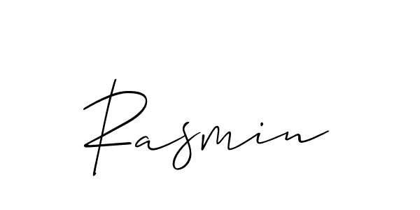 Make a beautiful signature design for name Rasmin. Use this online signature maker to create a handwritten signature for free. Rasmin signature style 2 images and pictures png