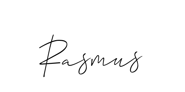 The best way (Allison_Script) to make a short signature is to pick only two or three words in your name. The name Rasmus include a total of six letters. For converting this name. Rasmus signature style 2 images and pictures png
