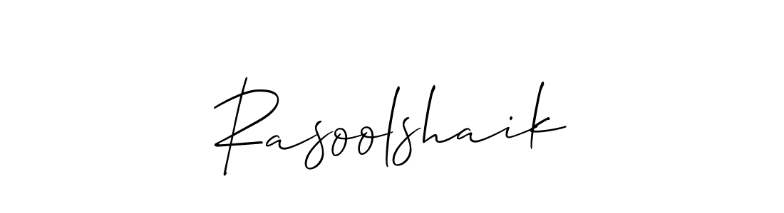 Rasoolshaik stylish signature style. Best Handwritten Sign (Allison_Script) for my name. Handwritten Signature Collection Ideas for my name Rasoolshaik. Rasoolshaik signature style 2 images and pictures png