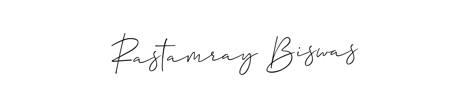 Design your own signature with our free online signature maker. With this signature software, you can create a handwritten (Allison_Script) signature for name Rastamray Biswas. Rastamray Biswas signature style 2 images and pictures png