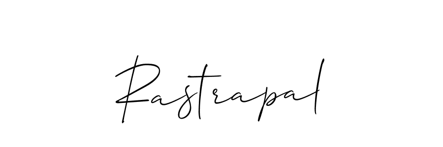 Create a beautiful signature design for name Rastrapal. With this signature (Allison_Script) fonts, you can make a handwritten signature for free. Rastrapal signature style 2 images and pictures png
