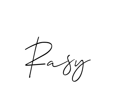 Similarly Allison_Script is the best handwritten signature design. Signature creator online .You can use it as an online autograph creator for name Rasy. Rasy signature style 2 images and pictures png