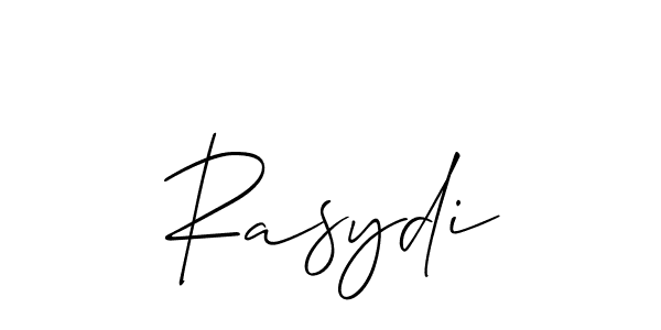 Best and Professional Signature Style for Rasydi. Allison_Script Best Signature Style Collection. Rasydi signature style 2 images and pictures png
