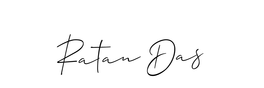 Use a signature maker to create a handwritten signature online. With this signature software, you can design (Allison_Script) your own signature for name Ratan Das. Ratan Das signature style 2 images and pictures png