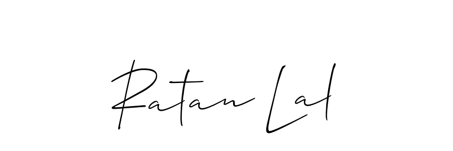 Ratan Lal stylish signature style. Best Handwritten Sign (Allison_Script) for my name. Handwritten Signature Collection Ideas for my name Ratan Lal. Ratan Lal signature style 2 images and pictures png
