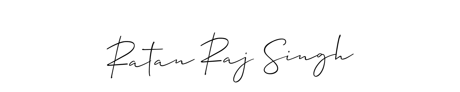 This is the best signature style for the Ratan Raj Singh name. Also you like these signature font (Allison_Script). Mix name signature. Ratan Raj Singh signature style 2 images and pictures png