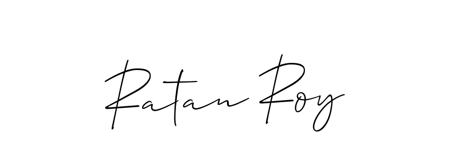 Ratan Roy stylish signature style. Best Handwritten Sign (Allison_Script) for my name. Handwritten Signature Collection Ideas for my name Ratan Roy. Ratan Roy signature style 2 images and pictures png