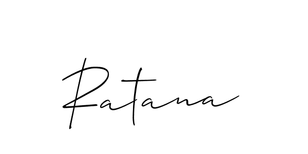 Best and Professional Signature Style for Ratana. Allison_Script Best Signature Style Collection. Ratana signature style 2 images and pictures png