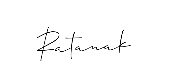 You should practise on your own different ways (Allison_Script) to write your name (Ratanak) in signature. don't let someone else do it for you. Ratanak signature style 2 images and pictures png