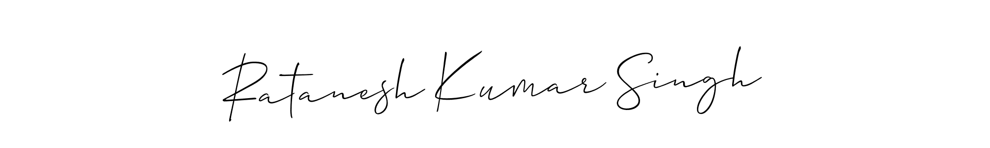 This is the best signature style for the Ratanesh Kumar Singh name. Also you like these signature font (Allison_Script). Mix name signature. Ratanesh Kumar Singh signature style 2 images and pictures png