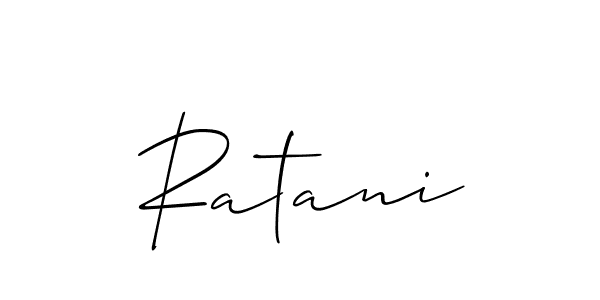 Also You can easily find your signature by using the search form. We will create Ratani name handwritten signature images for you free of cost using Allison_Script sign style. Ratani signature style 2 images and pictures png