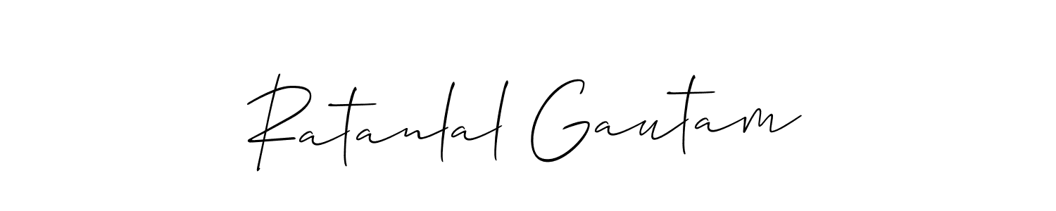 Once you've used our free online signature maker to create your best signature Allison_Script style, it's time to enjoy all of the benefits that Ratanlal Gautam name signing documents. Ratanlal Gautam signature style 2 images and pictures png