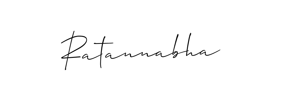 Use a signature maker to create a handwritten signature online. With this signature software, you can design (Allison_Script) your own signature for name Ratannabha. Ratannabha signature style 2 images and pictures png