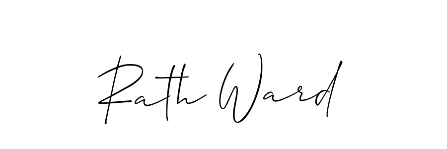 Similarly Allison_Script is the best handwritten signature design. Signature creator online .You can use it as an online autograph creator for name Rath Ward. Rath Ward signature style 2 images and pictures png