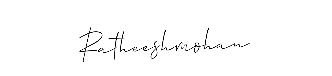 Best and Professional Signature Style for Ratheeshmohan. Allison_Script Best Signature Style Collection. Ratheeshmohan signature style 2 images and pictures png