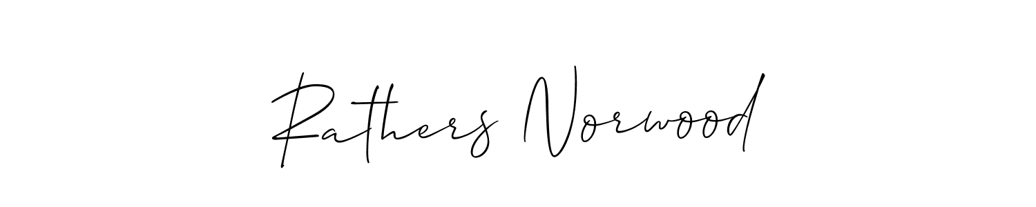 Check out images of Autograph of Rathers Norwood name. Actor Rathers Norwood Signature Style. Allison_Script is a professional sign style online. Rathers Norwood signature style 2 images and pictures png