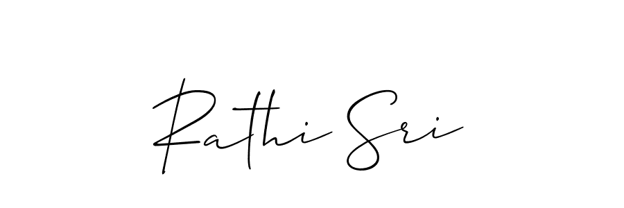 Allison_Script is a professional signature style that is perfect for those who want to add a touch of class to their signature. It is also a great choice for those who want to make their signature more unique. Get Rathi Sri name to fancy signature for free. Rathi Sri signature style 2 images and pictures png