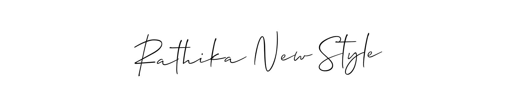 You can use this online signature creator to create a handwritten signature for the name Rathika New Style. This is the best online autograph maker. Rathika New Style signature style 2 images and pictures png