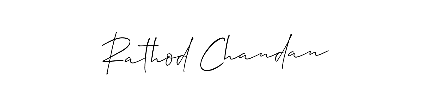 Also You can easily find your signature by using the search form. We will create Rathod Chandan name handwritten signature images for you free of cost using Allison_Script sign style. Rathod Chandan signature style 2 images and pictures png