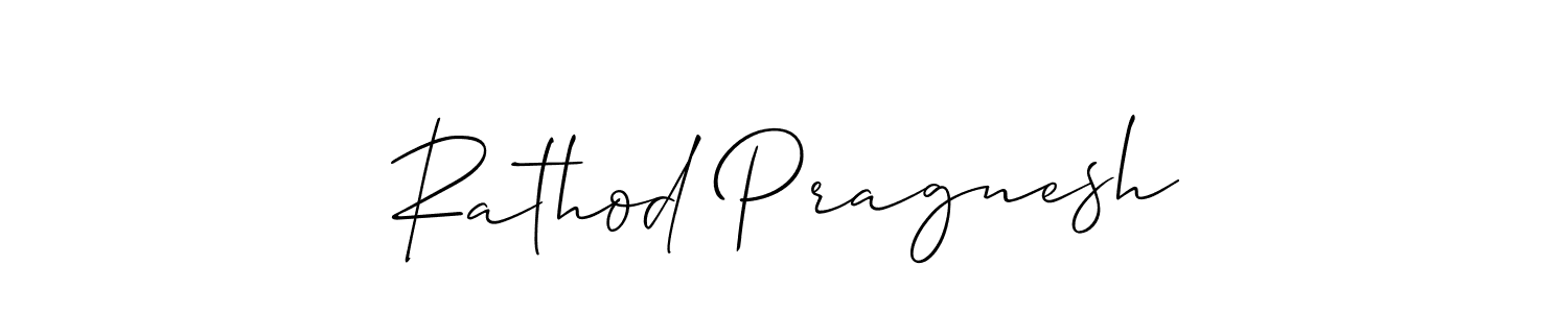 Also You can easily find your signature by using the search form. We will create Rathod Pragnesh name handwritten signature images for you free of cost using Allison_Script sign style. Rathod Pragnesh signature style 2 images and pictures png