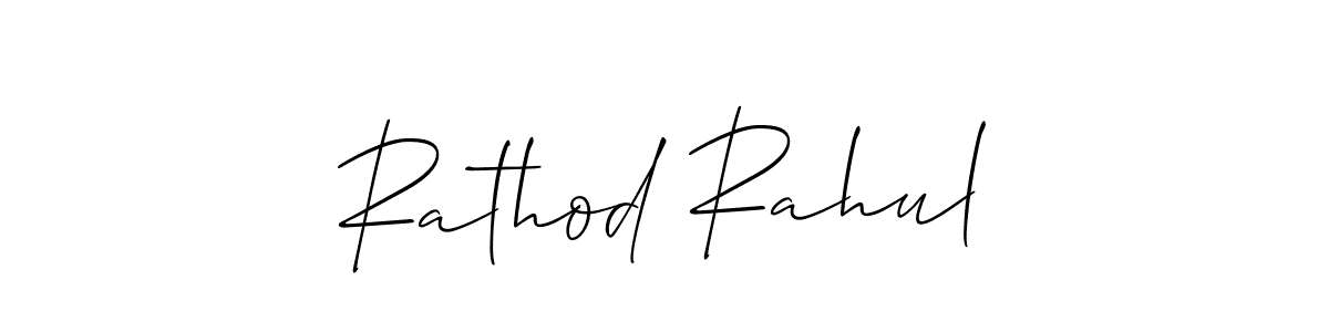 You should practise on your own different ways (Allison_Script) to write your name (Rathod Rahul) in signature. don't let someone else do it for you. Rathod Rahul signature style 2 images and pictures png