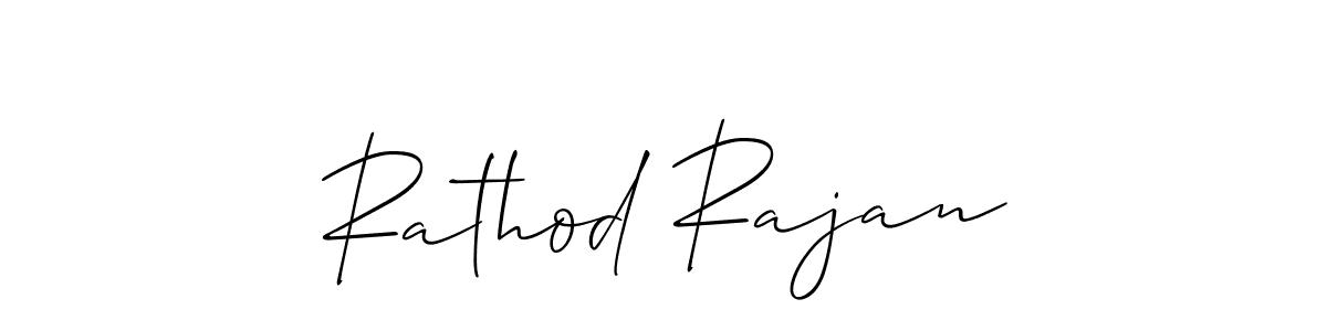 Make a beautiful signature design for name Rathod Rajan. Use this online signature maker to create a handwritten signature for free. Rathod Rajan signature style 2 images and pictures png