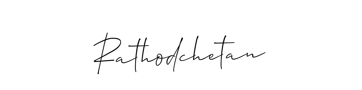 Rathodchetan stylish signature style. Best Handwritten Sign (Allison_Script) for my name. Handwritten Signature Collection Ideas for my name Rathodchetan. Rathodchetan signature style 2 images and pictures png