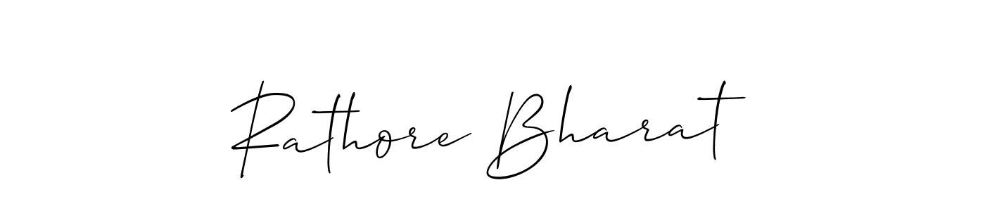 How to Draw Rathore Bharat signature style? Allison_Script is a latest design signature styles for name Rathore Bharat. Rathore Bharat signature style 2 images and pictures png