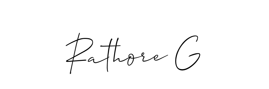 Best and Professional Signature Style for Rathore G. Allison_Script Best Signature Style Collection. Rathore G signature style 2 images and pictures png