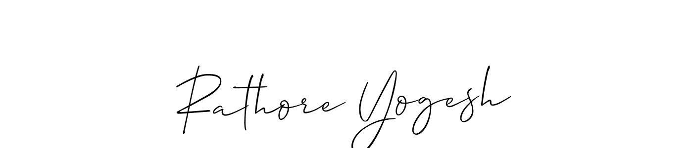 Make a beautiful signature design for name Rathore Yogesh. Use this online signature maker to create a handwritten signature for free. Rathore Yogesh signature style 2 images and pictures png