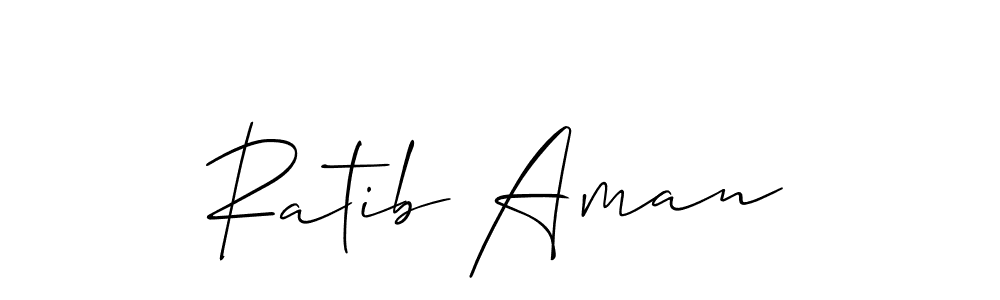 This is the best signature style for the Ratib Aman name. Also you like these signature font (Allison_Script). Mix name signature. Ratib Aman signature style 2 images and pictures png