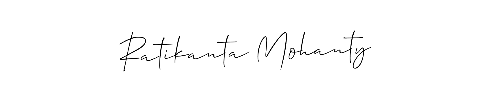 How to Draw Ratikanta Mohanty signature style? Allison_Script is a latest design signature styles for name Ratikanta Mohanty. Ratikanta Mohanty signature style 2 images and pictures png