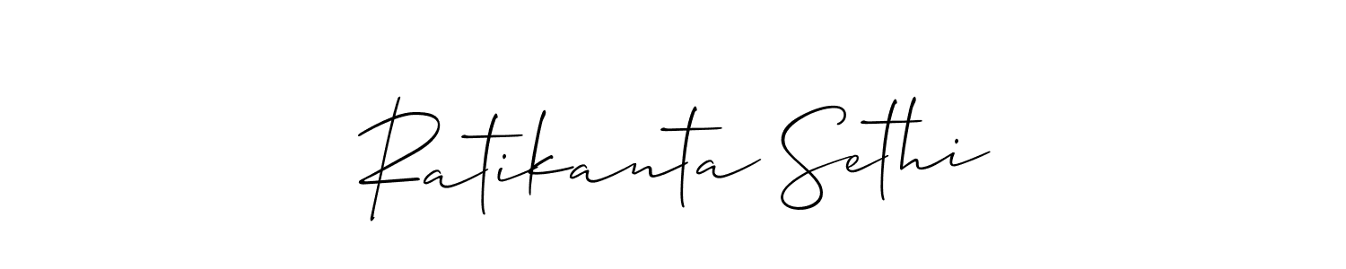 How to Draw Ratikanta Sethi signature style? Allison_Script is a latest design signature styles for name Ratikanta Sethi. Ratikanta Sethi signature style 2 images and pictures png