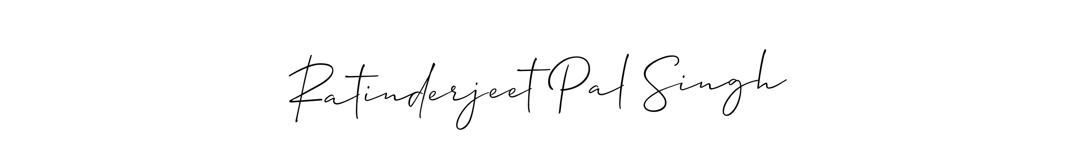 Also You can easily find your signature by using the search form. We will create Ratinderjeet Pal Singh name handwritten signature images for you free of cost using Allison_Script sign style. Ratinderjeet Pal Singh signature style 2 images and pictures png