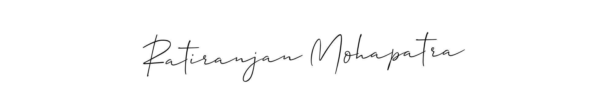 Also You can easily find your signature by using the search form. We will create Ratiranjan Mohapatra name handwritten signature images for you free of cost using Allison_Script sign style. Ratiranjan Mohapatra signature style 2 images and pictures png