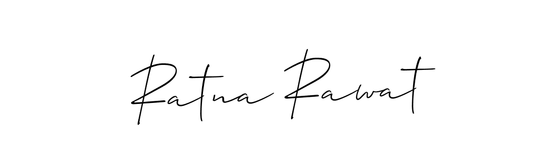 Best and Professional Signature Style for Ratna Rawat. Allison_Script Best Signature Style Collection. Ratna Rawat signature style 2 images and pictures png