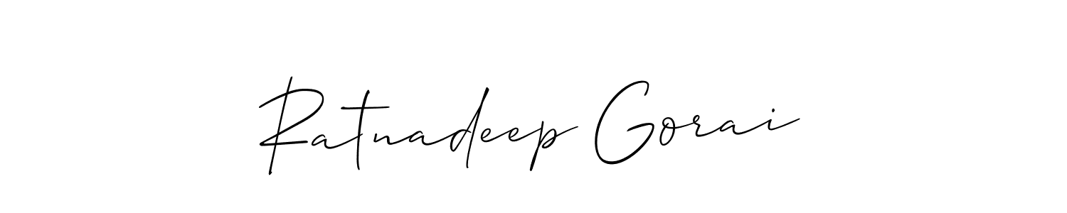 Best and Professional Signature Style for Ratnadeep Gorai. Allison_Script Best Signature Style Collection. Ratnadeep Gorai signature style 2 images and pictures png