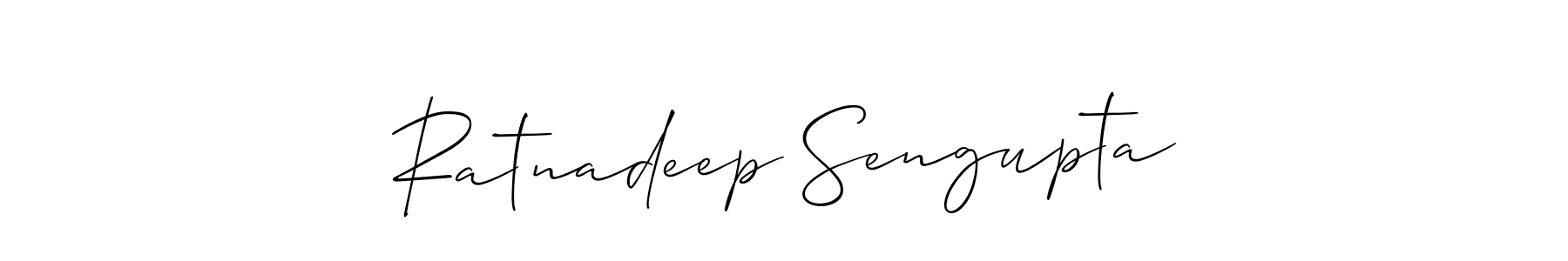 Make a beautiful signature design for name Ratnadeep Sengupta. Use this online signature maker to create a handwritten signature for free. Ratnadeep Sengupta signature style 2 images and pictures png