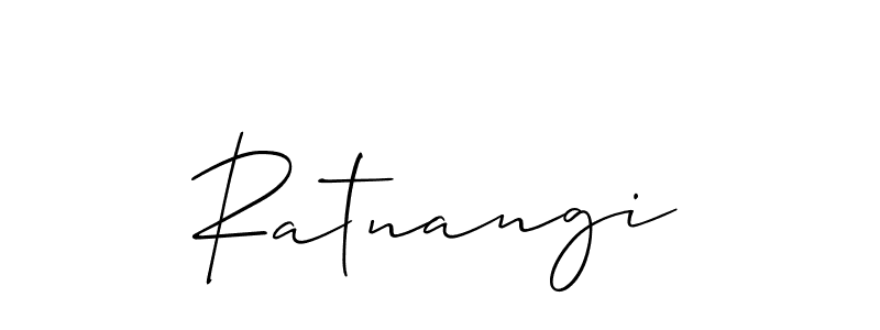 Best and Professional Signature Style for Ratnangi. Allison_Script Best Signature Style Collection. Ratnangi signature style 2 images and pictures png