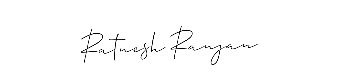 Make a beautiful signature design for name Ratnesh Ranjan. Use this online signature maker to create a handwritten signature for free. Ratnesh Ranjan signature style 2 images and pictures png