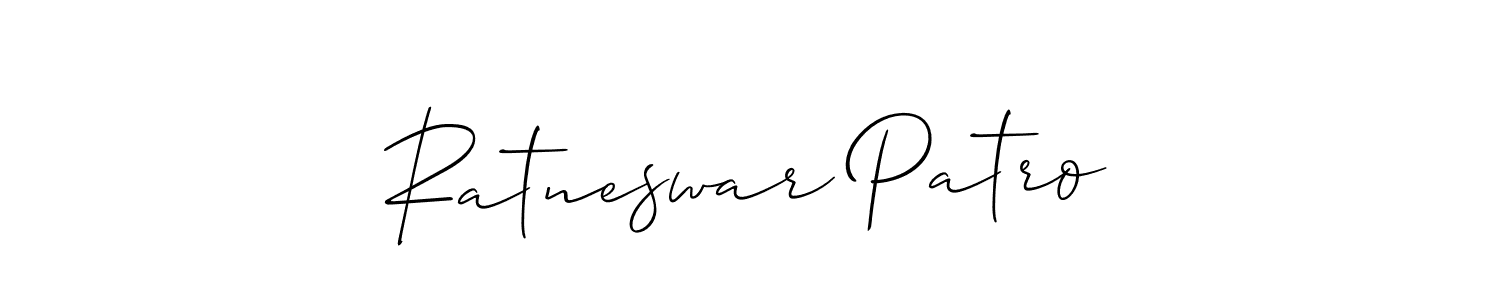 It looks lik you need a new signature style for name Ratneswar Patro. Design unique handwritten (Allison_Script) signature with our free signature maker in just a few clicks. Ratneswar Patro signature style 2 images and pictures png