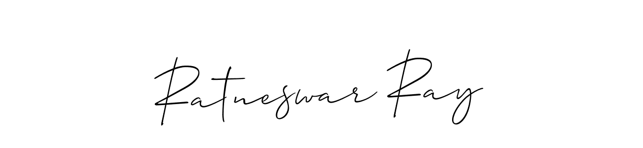 How to make Ratneswar Ray signature? Allison_Script is a professional autograph style. Create handwritten signature for Ratneswar Ray name. Ratneswar Ray signature style 2 images and pictures png