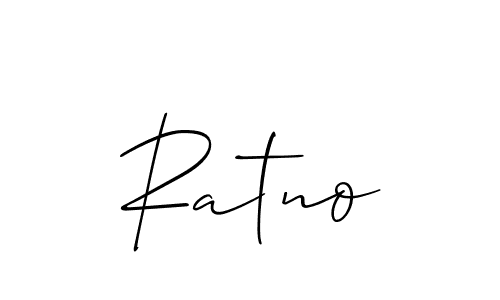 Make a beautiful signature design for name Ratno. Use this online signature maker to create a handwritten signature for free. Ratno signature style 2 images and pictures png