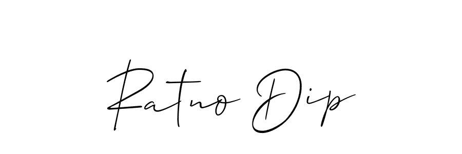 You can use this online signature creator to create a handwritten signature for the name Ratno Dip. This is the best online autograph maker. Ratno Dip signature style 2 images and pictures png