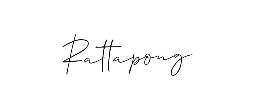 if you are searching for the best signature style for your name Rattapong. so please give up your signature search. here we have designed multiple signature styles  using Allison_Script. Rattapong signature style 2 images and pictures png