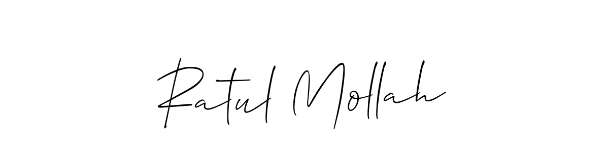 Make a beautiful signature design for name Ratul Mollah. Use this online signature maker to create a handwritten signature for free. Ratul Mollah signature style 2 images and pictures png