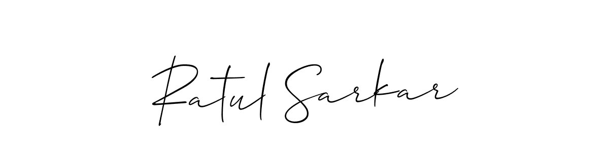 Make a beautiful signature design for name Ratul Sarkar. Use this online signature maker to create a handwritten signature for free. Ratul Sarkar signature style 2 images and pictures png