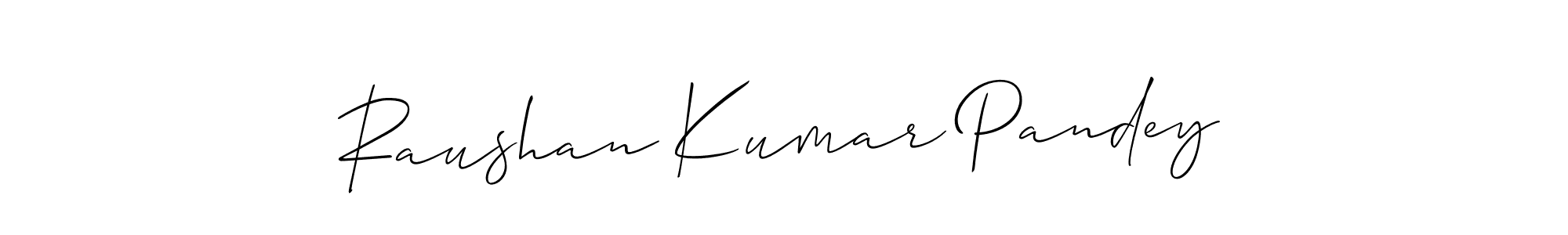 How to Draw Raushan Kumar Pandey signature style? Allison_Script is a latest design signature styles for name Raushan Kumar Pandey. Raushan Kumar Pandey signature style 2 images and pictures png